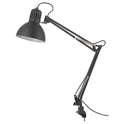 Лампа рабочая IKEA "Терциал" темно-серый