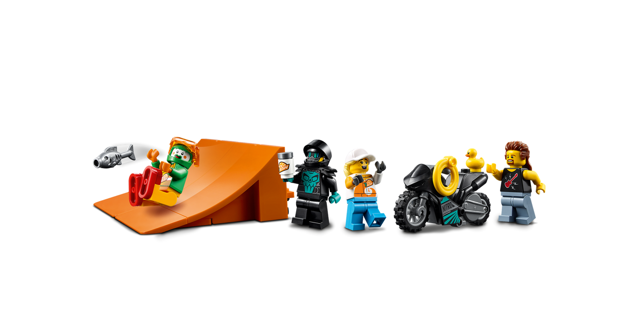 60294 Lego City Stuntz Грузовик для шоу каскадёров, Лего город Сити - фото 7 - id-p94534492