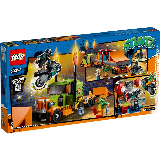 60294 Lego City Stuntz Грузовик для шоу каскадёров, Лего город Сити - фото 2 - id-p94534492