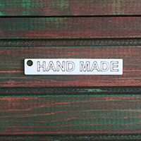 Чип-борд надпись "HAND MADE"