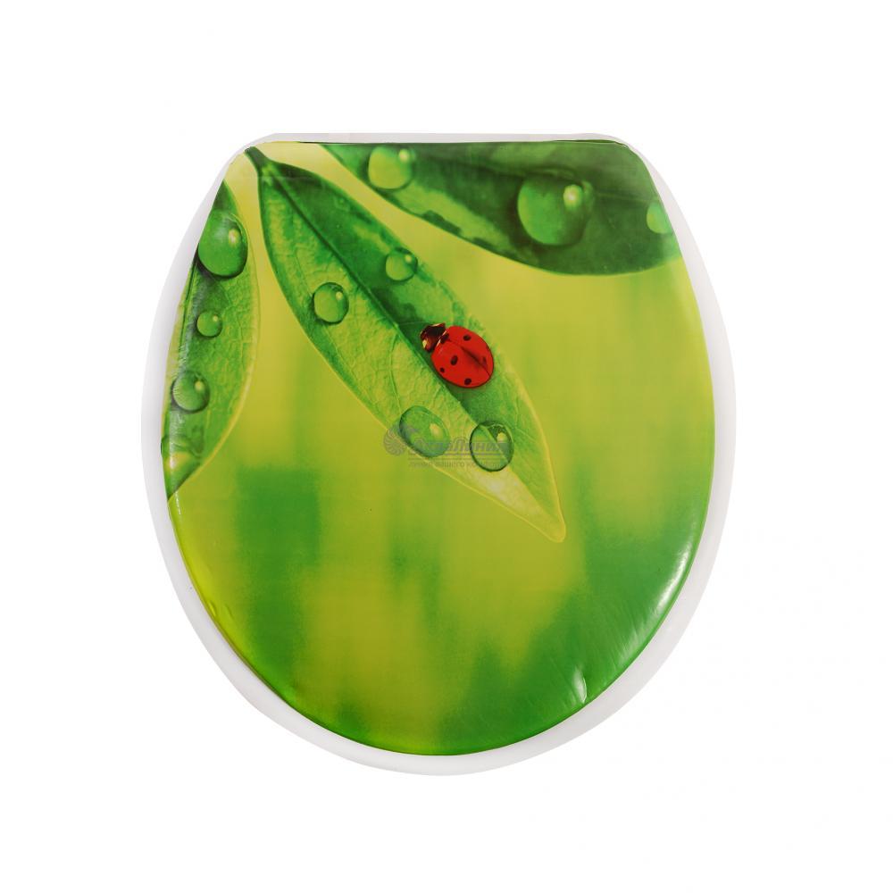 Сиденье для унитаза SK-06031 божья коровка (Аквалиния, Россия), фото 1