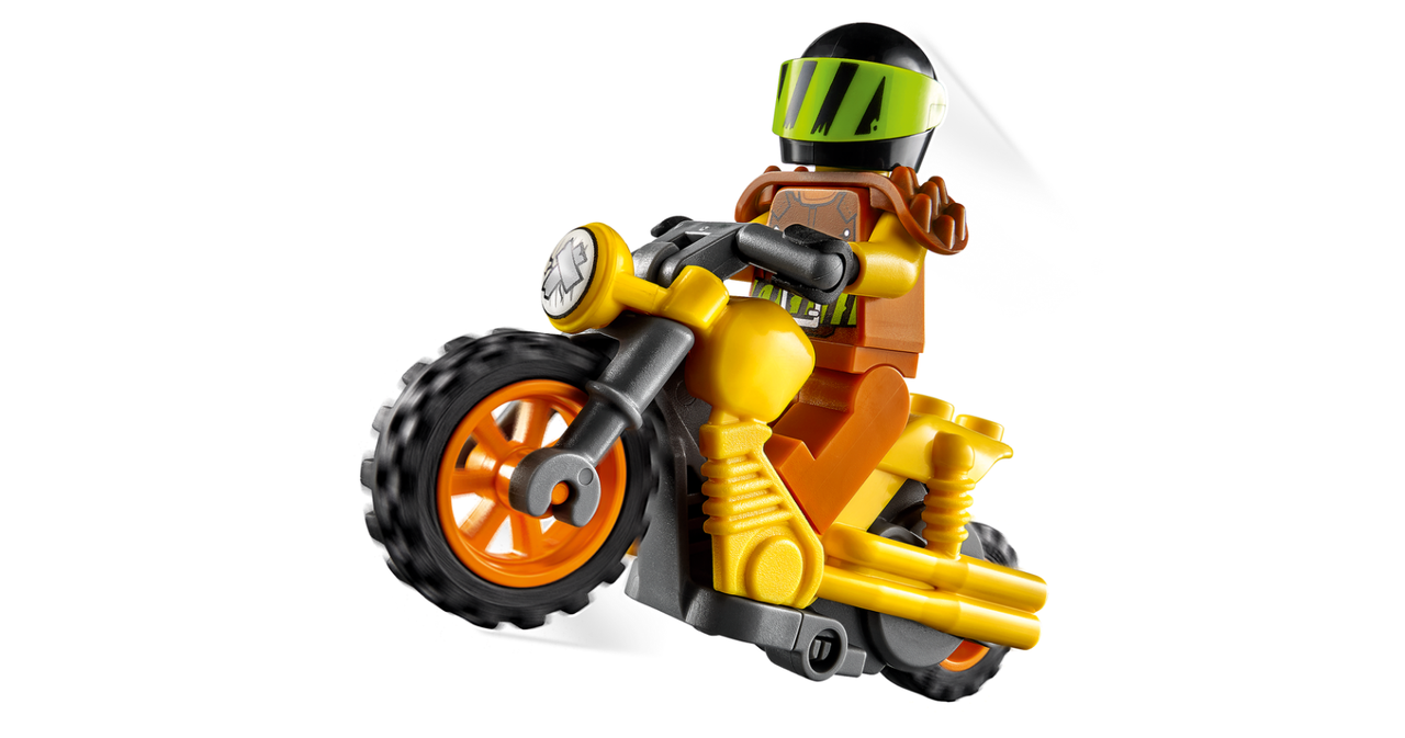 60297 Lego City Stuntz Разрушительный трюковый мотоцикл, Лего город Сити - фото 4 - id-p94534494