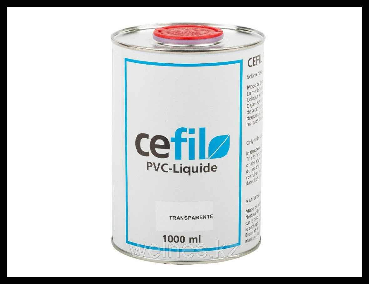 Жидкий ПВХ герметик - уплотнитель швов алькорплана Cefil Transparent (прозрачный)