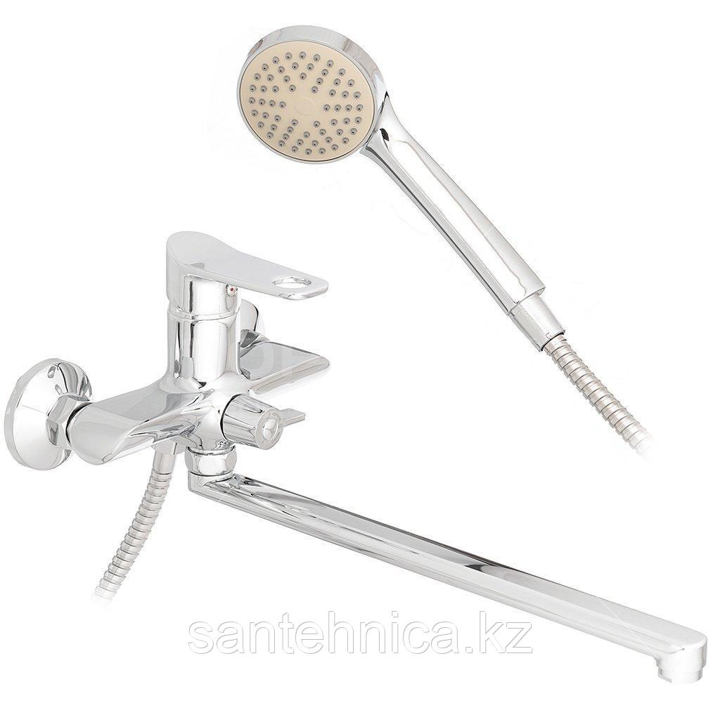 Cмеситель для ванны длинный излив хром FRUD R22120