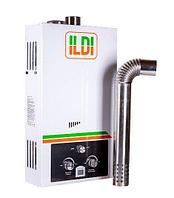 Газовый водонагреватель ILDI JSQ 20 10лит/мин Turbo, фото 1