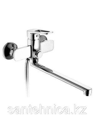 Cмеситель для ванны длинный излив хром FRUD R22120, фото 2