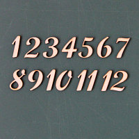 Цифры N4 - 2 см.