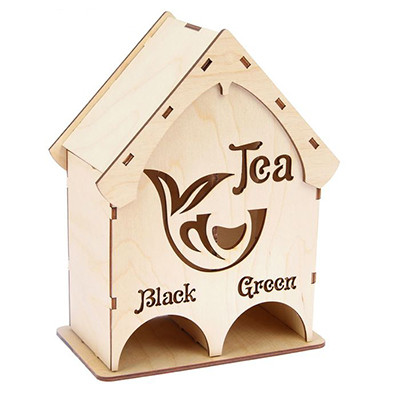 Двойной чайный домик "Black & Green" - фото 1 - id-p94538366
