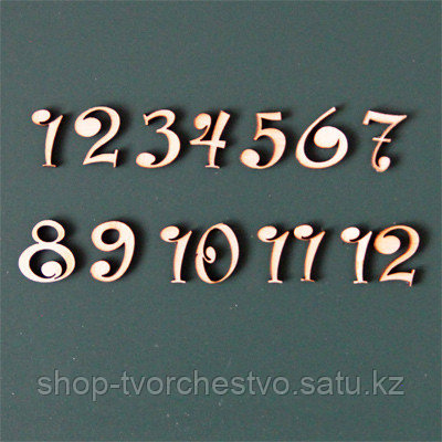 Цифры N10 - 2 см. - фото 1 - id-p94539000