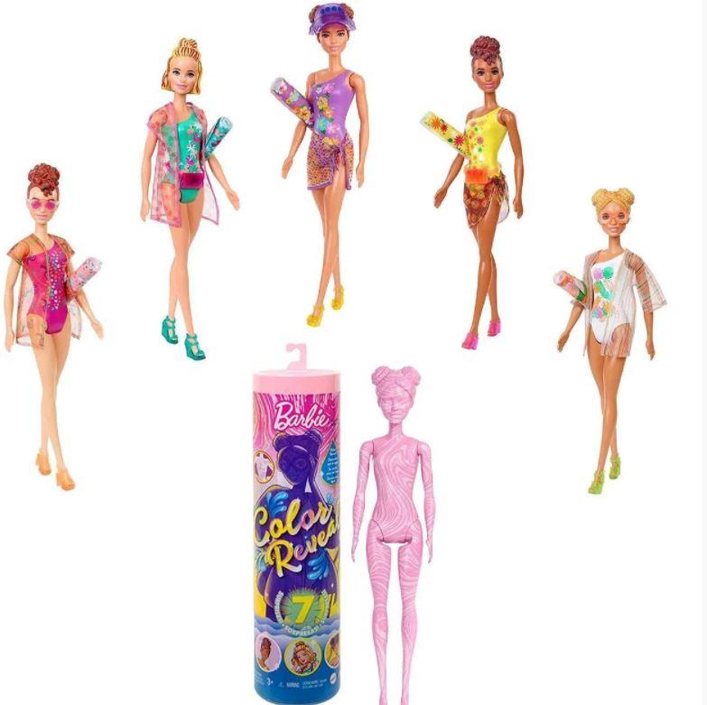 Barbie Кукла-сюрприз Летние и солнечные сюрприз - фото 1 - id-p94539185