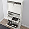 Обувница IKEA Брусали белый, фото 4