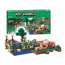 Bela My World 10175 Конструктор Ферма Майнкрафт, 262 детали (Аналог LEGO )