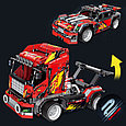 Decool 33010 Конструктор Гоночный грузовик 2в1, 1051 дет. (Аналог LEGO), фото 4