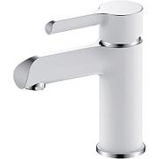 GAPPO G1003-8 Смеситель д/раковины белый/хром