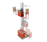 Подъемник грузопассажирский мачтовый