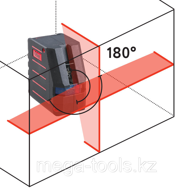 Профессиональный лазерный уровень FUBAG Crystal 20R VH - фото 2 - id-p94551613