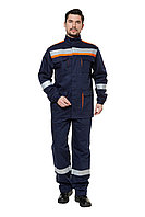 Костюм защитный от электродуги летний/демисезонный "СП03-ЛV" цвет синий/оранжевый