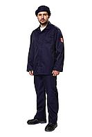 Костюм для защиты от кислот цвет темно-синий
