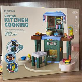 Игровая кухня Kitchen Cooking 678-1А (свет, звук, вода, кипение)