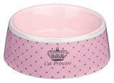 Trixie Миска для кошек Princess, керамика, р-р: 0.18 l/ø 12 cm,цвет: розовый