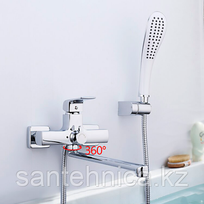 GAPPO G2250-8 Смеситель д/ванны дл. излив хром