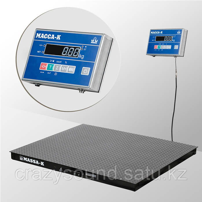 Весы платформенные 4D-PM-3000AB (1500х1500) - фото 1 - id-p94560343