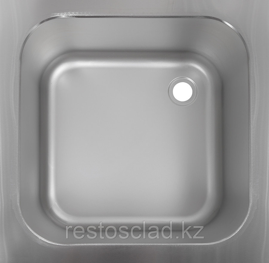 Ванна моечная двухсекционная Luxstahl ВМ2 12/7/8.5 (0.8) без фартука - фото 5 - id-p94560917