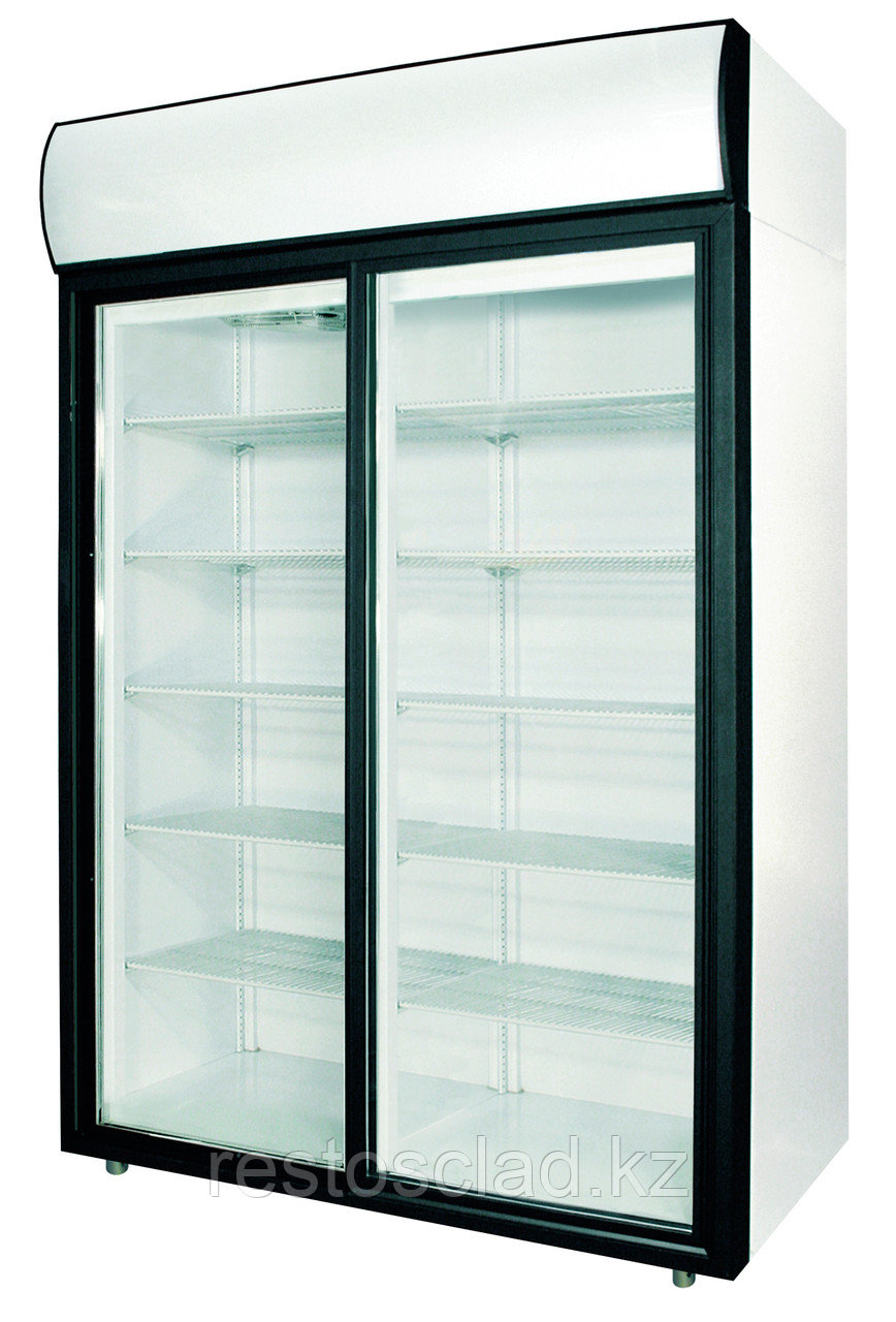 Шкаф холодильный POLAIR ШХ-1,4 (DM114Sd-S) (стеклянные двери-купе)