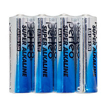 Батарейка алкалиновая Perfeo Super Alkaline, AA, LR6-SR4, 1.5В, плёнка, цена за 1 шт.
