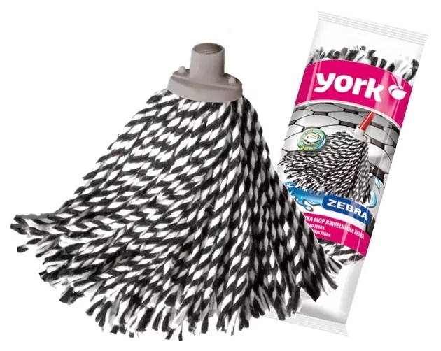 Насадка York для швабры МОП Zebra хлопок