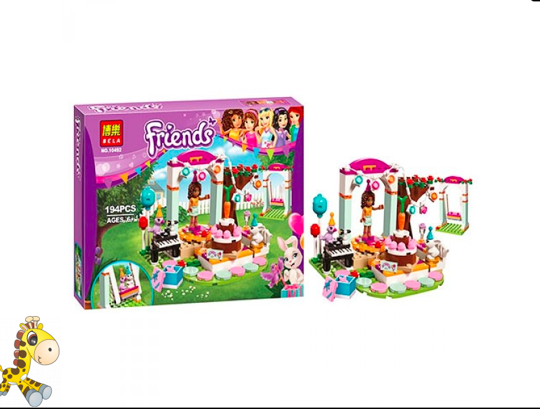 КОНСТРУКТОР BELA FRIENDS ДЛЯ ДЕВОЧЕК