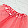 Юбка пачка детская для танцев 30 см красная, фото 3
