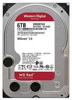 Жесткий диск HDD 6 Tb SATA 6Gb/s Western Digital Red WD60EFAX 3.5 5400rpm 256MB