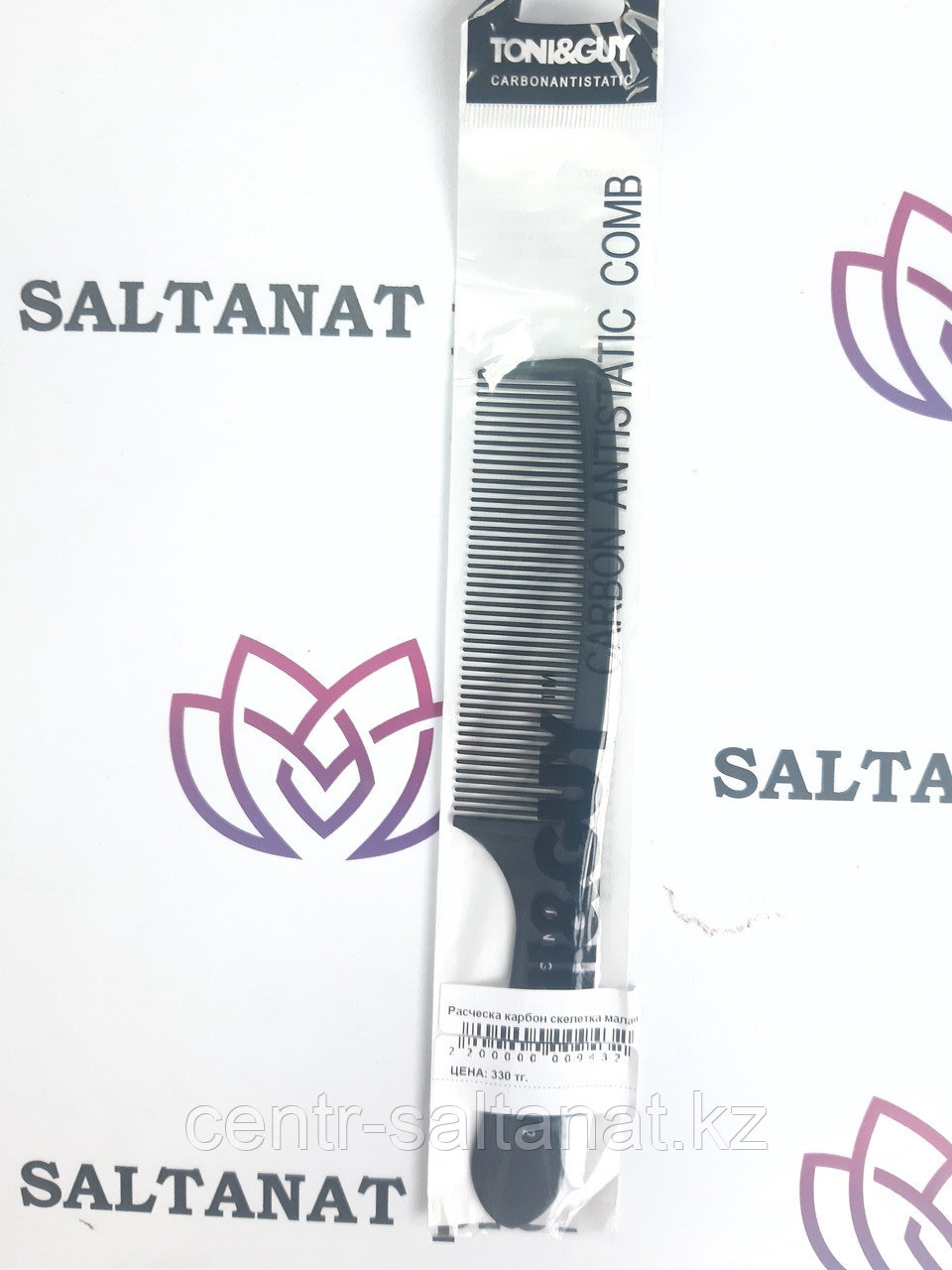 Расческа для стрижки черная