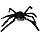 Паук декоративный средний для Хэллоуина черный 70 см, фото 5