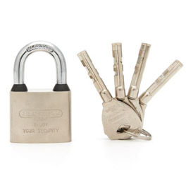 Навесной замок BLOSSOM 50×75×17 мм (длина×высота×толщина)