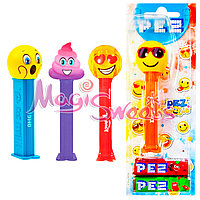 PEZ Конфеты с игрушкой 2 в 1 "Эмоджи" 17 гр. / Упаковка 12 шт. / Венгрия