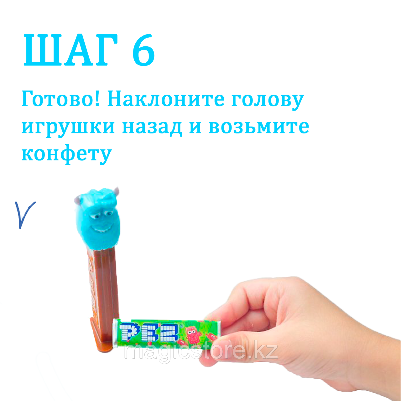 PEZ Конфеты с игрушкой 2 в 1 "Том и Джерри" 17 гр. / Упаковка 12 шт. / Венгрия - фото 7 - id-p94570965