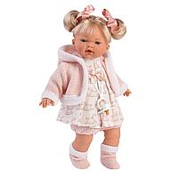 Кукла LLORENS Роберта блондинка в розовом наряде 1234359