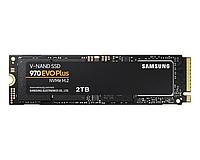 Твердотельный накопитель 2000GB SSD Samsung 970 EVO Plus M.2 2280 R3500Mb/s W3300MB/s MZ-V7S2T0BW