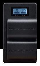 USB двойное зарядное устройство с дисплеем для аккумулятора Canon LP-E6, фото 3