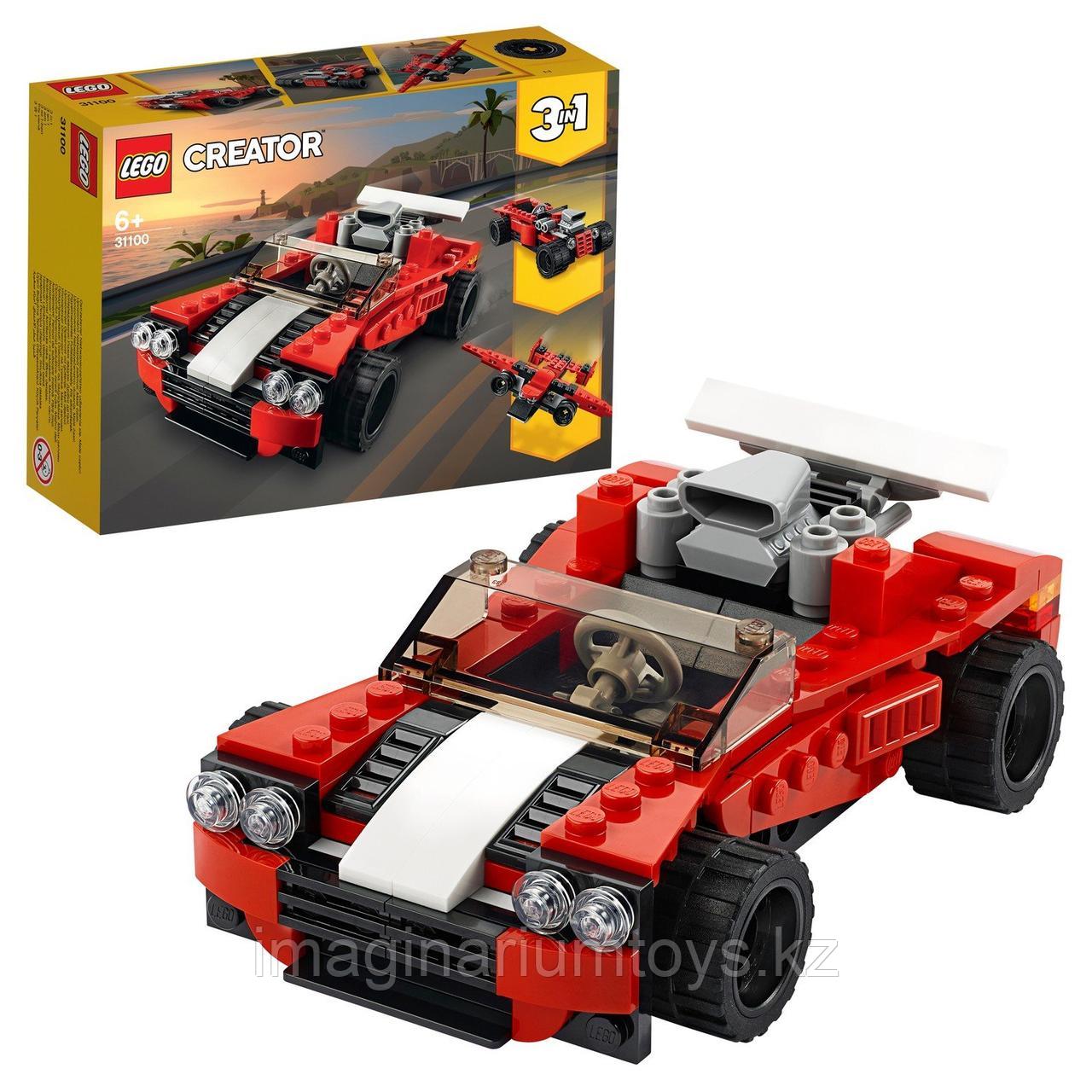 Конструктор LEGO Creator Спортивный автомобиль - фото 2 - id-p94571438