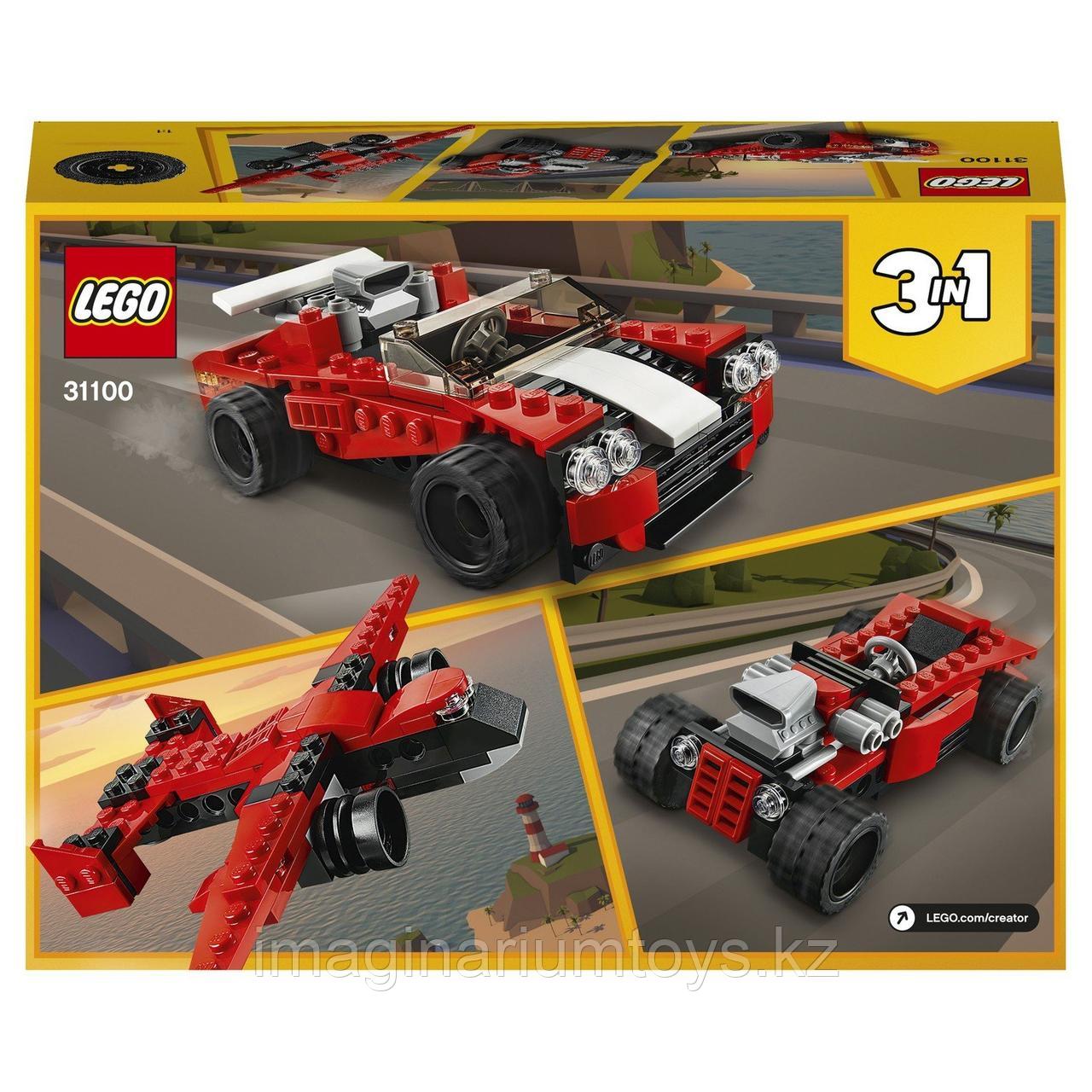 Конструктор LEGO Creator Спортивный автомобиль - фото 3 - id-p94571438