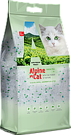 Alpen cat 8л силикагелевый наполнитель для кошачьего туалета зеленый чай