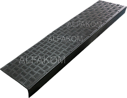 Накладка на ступени резиновая 1,268х30х7