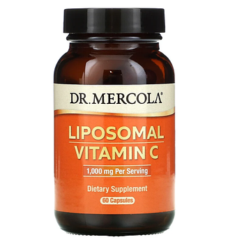 Dr. Mercola, липосомальный витамин С, 1000 мг, 60 капсул