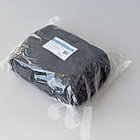 Чехол на кушетку 90х210 махра на резинке с застежками Чистовье Черный, фото 3