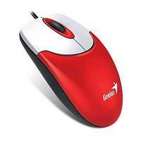 Мышь GENIUS Mouse NetScroll 120 V2 (Cable, Optical, 1200dpi, 3 bts, USB) Red