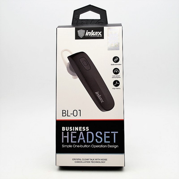 Bluetooth-гарнитура Inkax BL-01 - фото 1 - id-p94585205