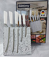 Набор ножей Gottinny 5 штук на магнитной подставке G - 155